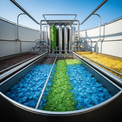 Biogas production process