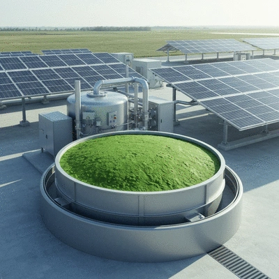 Biogas energy generation from waste