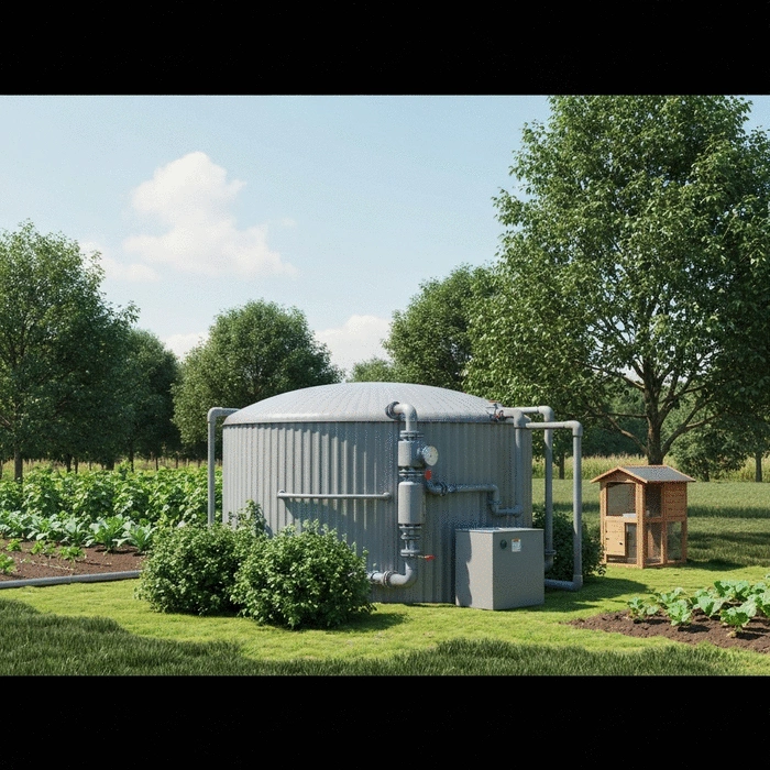 Biogas System for Energy Independence