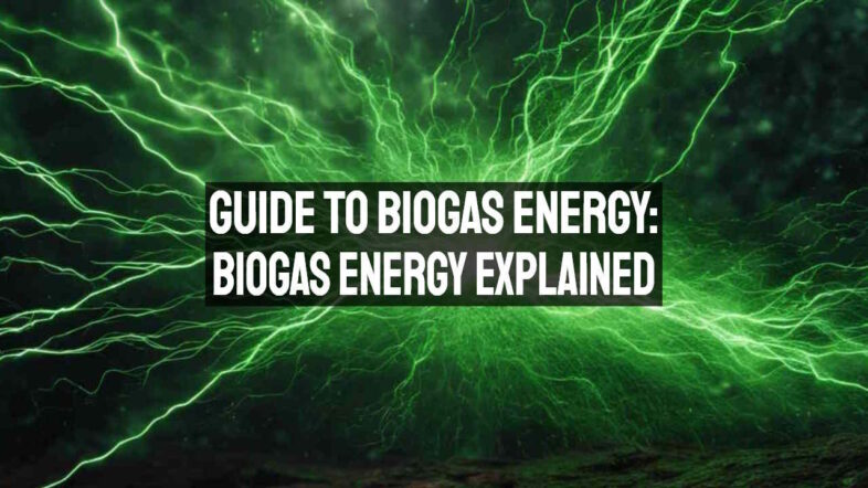 Image with text: "The Top Guide to Biogas Energy - Biogas Energy Explained".