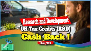 Image text: "Research and Development Tax Credits".