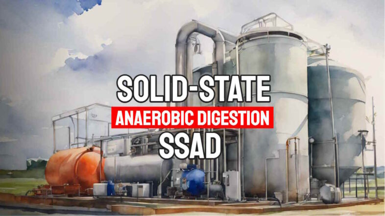 Text in image says: "Solid State Anaerobic Digestion".